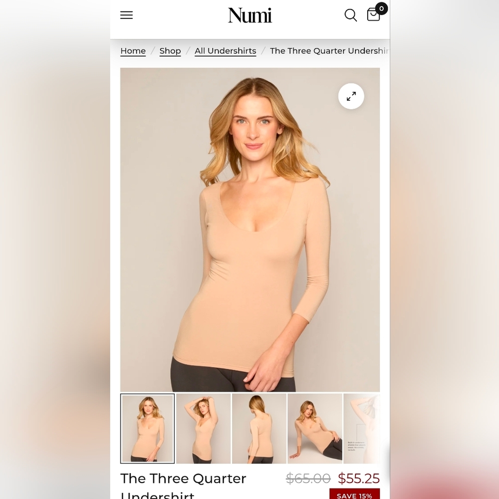Numi Undershirt Tee, S